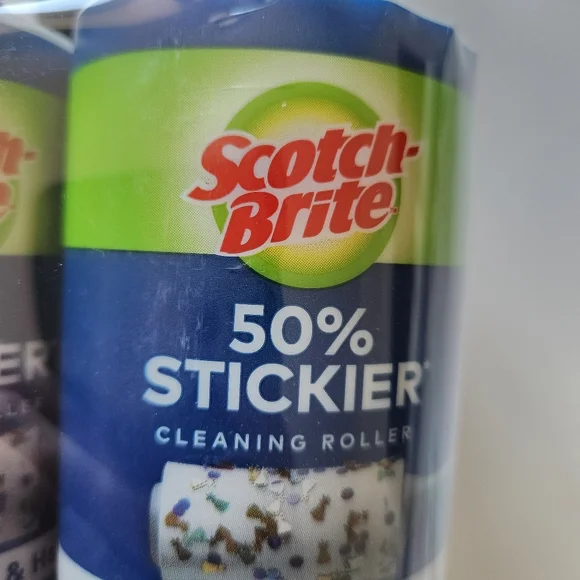4 pack of Cleaning Rollers 380 sheets total Scotch Brite - Picture 3 of 6